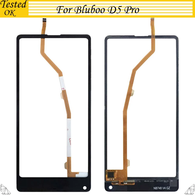 Переднее внешнее стекло для Bluboo D5 pro Сенсорная панель Сенсорный экран дигитайзер