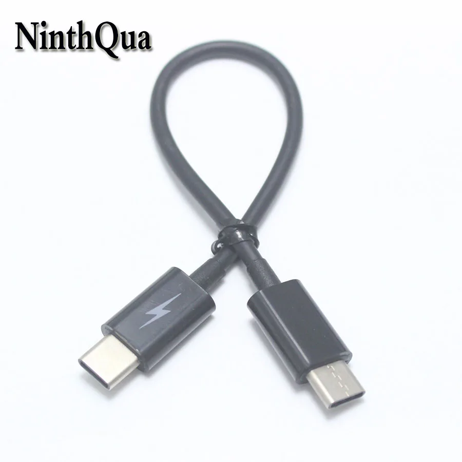 Кабель NinthQua USB C 1 шт. 20 см 3 А кабель Usb type для быстрой зарядки и передачи данных мобильного телефона MacBook