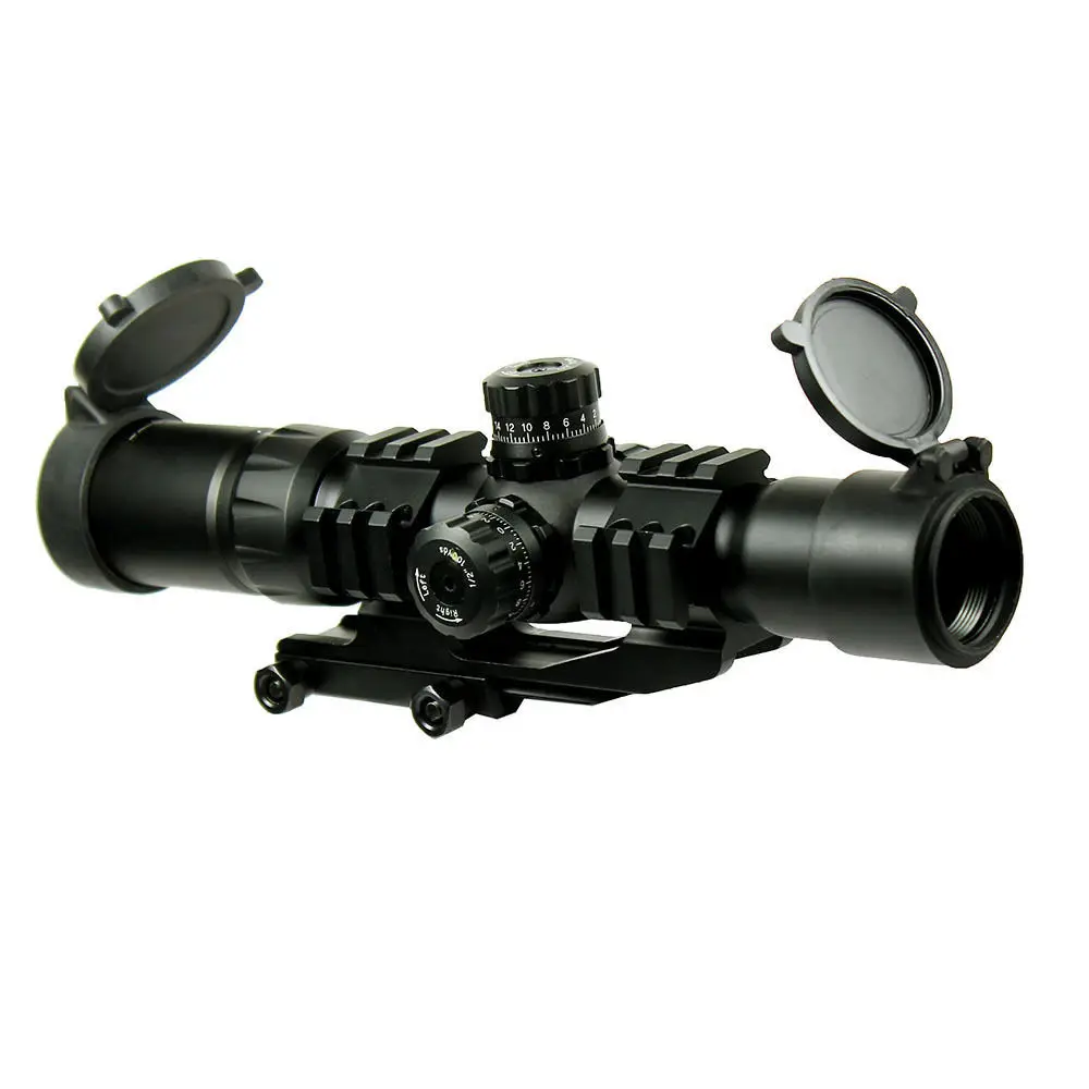 1 5 4X30E тактический Оптический Прицел ACOG оптический прицел с 22 калибром винтовка