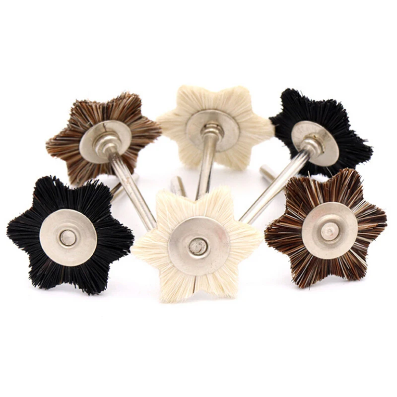 Dremel Accessories 2.35mm Shank Polishing Brush Star Shape Brushes for