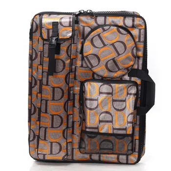 

Fashion 4K Alphabet Printing Waterproof Portable Sketch Painting Board Case Large Capacity Travel Shoulder Sketchpad Drawing Bag