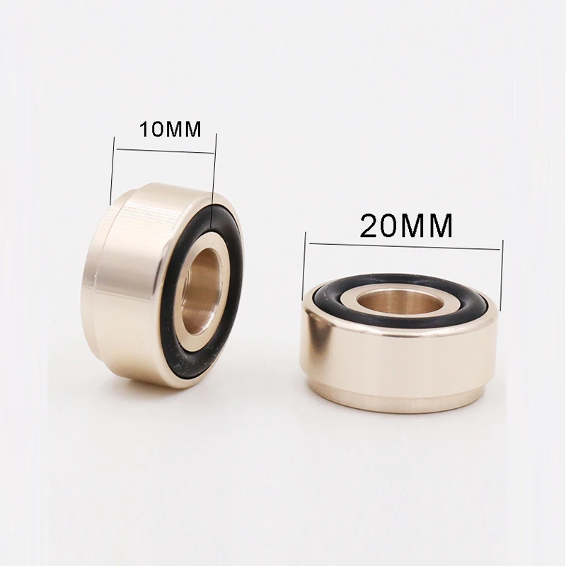 

4pcs 20x8mm Gold Anodized Mini Solid Aluminum Feet Isolation Pad For DAC CD Turntable Radio AMP CNC Machined With non-slip