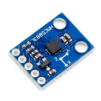 

High Quality 1pc GY-273 HMC5883L Module 3 Triple Compass Magnetometer Sensor Module
