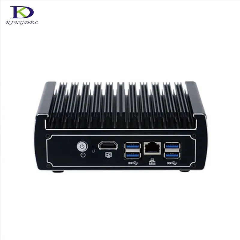 

Fanless NUC Mini PC Dual Core Celeron 3865U/i3 7100U DDR4 Nettop with 6*LAN fanless mini pc desktop computer HTPC HDMI 1*COM U