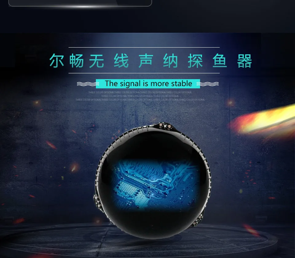 

Wireless fish detector mobile phone bluetooth smart sonar fish detector underwater visual hd fishing artifact