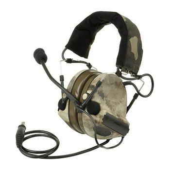 

Tactical earphone Z Tactical ComTac II Headset Camouflage Limited Edition with military standard plug gz420024