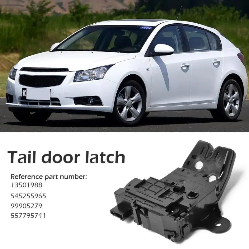 Защелка багажника Крышка ЗАМОК ПРИВОД 4Pin Хвост дверь защелка для Regal Verano Cadillac ATS Camaro Cruze Авто замок аппаратные средства автомобиля интимные аксессуары