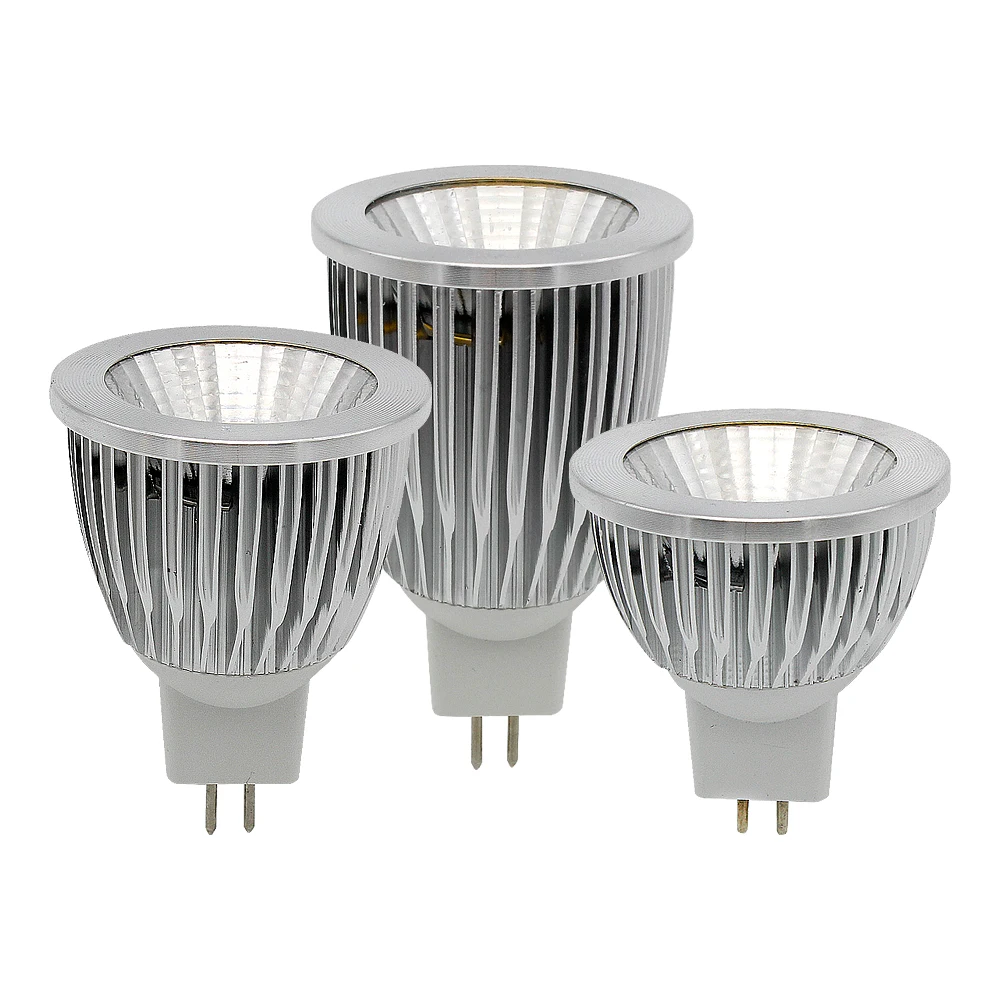 High Quality Mr16 Ac / Dc 12v 3w 5w 7w Led Cob Spotlight Dimmable Light