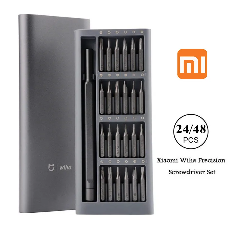 

Original 24/48 in 1 Screwdriver Bits Set Repair Tool Precision Magnetic Screwdriver