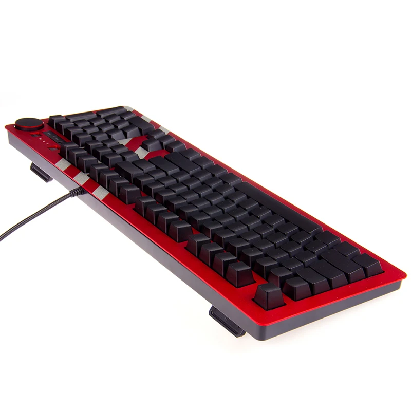 Игровая клавиатура Ajazz AK60 RGB серебристый и синий переключатель 110 клавиш