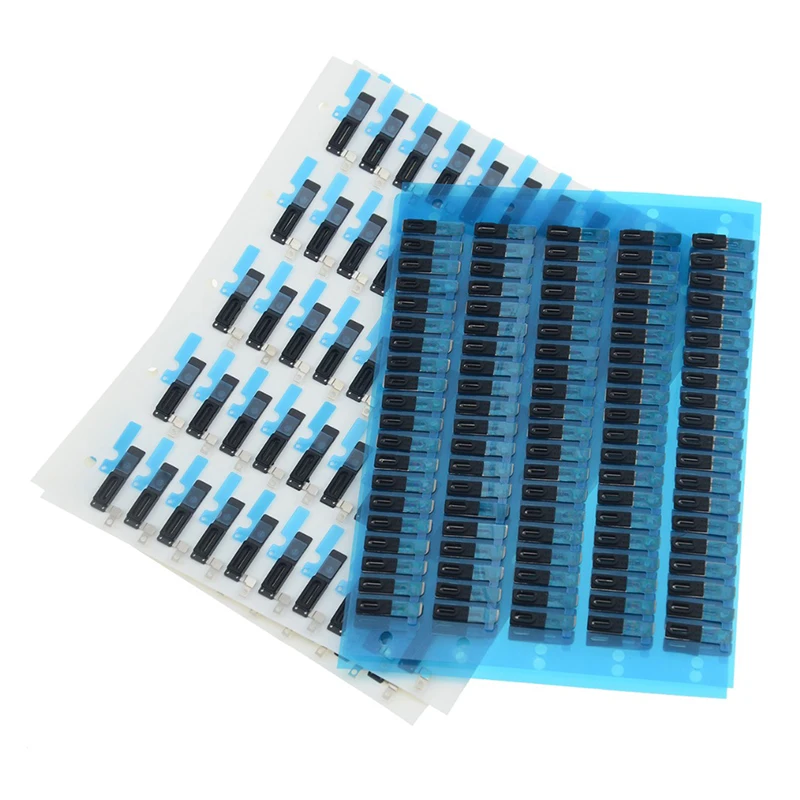 

100Pcs Adhesive Ear Speaker For iPhone X XS Max 5 5S 5C 4S 7 8 6 6s Plus Inner Ear Earpiece Speaker Anti Dust Grill Mesh Net