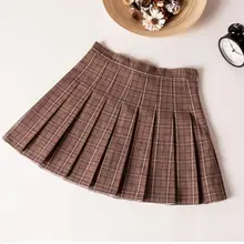 Летняя женская плиссированная юбка, сексуальная девушка, мини короткие юбки, женские эластичные модные миди юбки