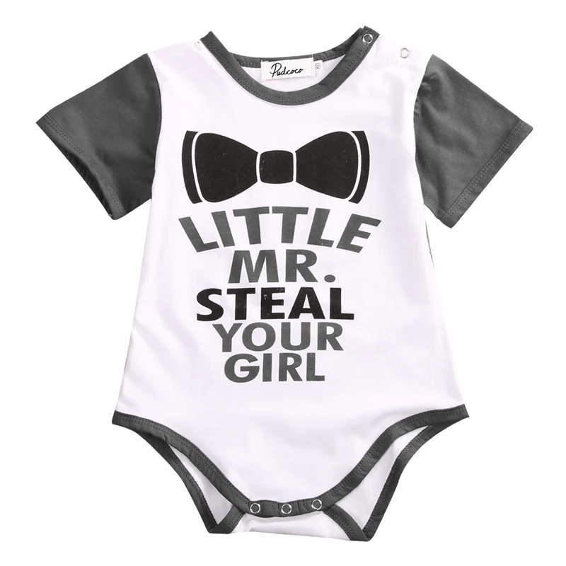 pudcoco baby boy Cotton Bodysuit Newborn bebe Boys Girls Bodysuits