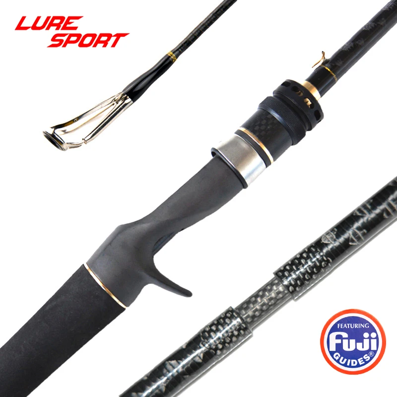 LURESPORT 2.1M Spinning Casting Fishing Rod X Fast 5 15G FUJI Guides X