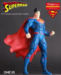 MCR Сумасшедшие игрушки DC супермен, супергерой фигурку Коллекционная игрушка 7 дюймов см 18 см