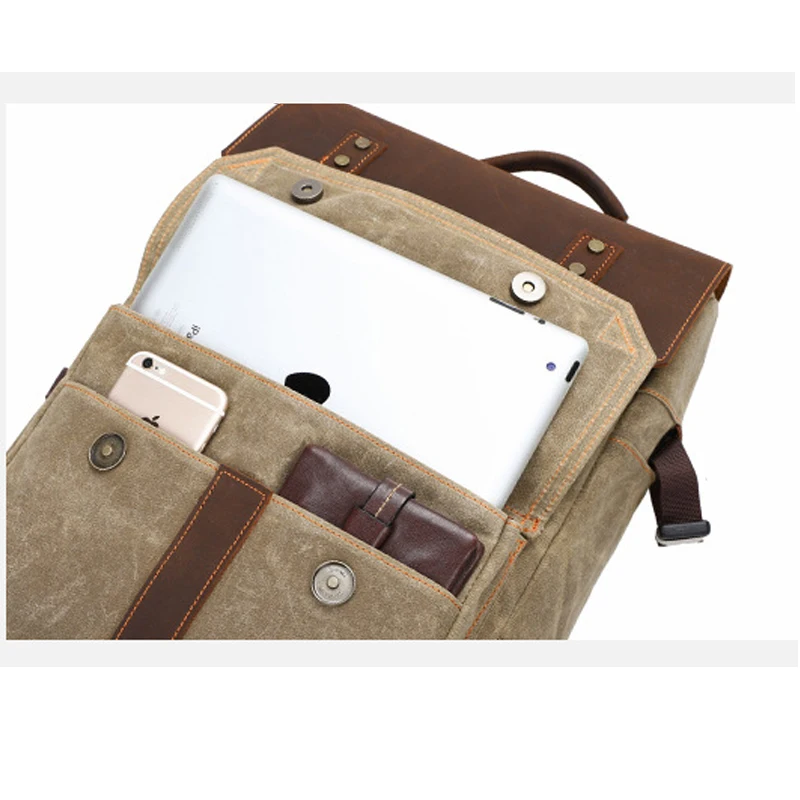  Large Capacity Camera Bag Laptop Bags Waterproof Canvas Shockproof Travel DSLR Camera Backpack Wear