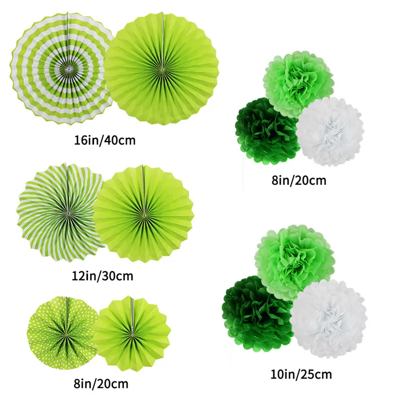 Paper fans flowers 2