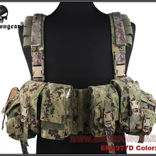 Emerson gear LBT 1961A-R Грудь Rig тактический жилет боевое снаряжение для страйкбола США нейлон Cordura AOR2 EM2977D