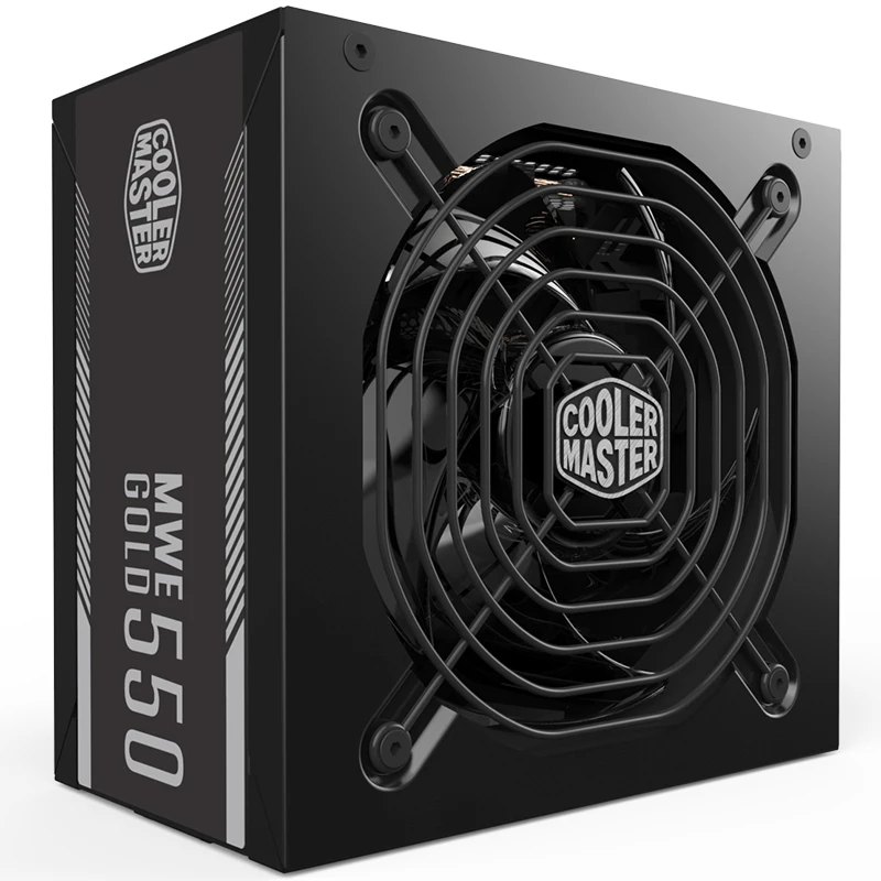 Cooler Master PC PSU компьютерный блок питания Номинальная мощность 550 Вт 550 Вт 12 см вентилятор 12 В ATX PC блок питания золотой 80 плюс для игры в офис