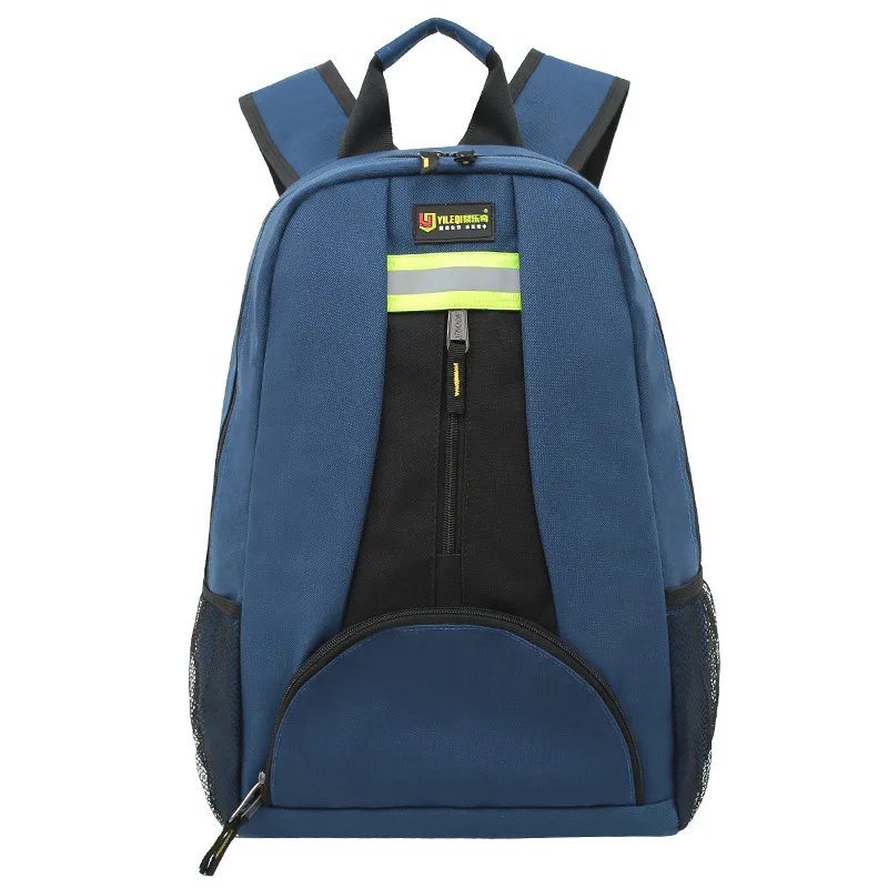 

Waterproof Tool Bag D1608 Oxford Cloth Backpack Large Capacity Thicken Shoulders Electrician Bag Hardware Tool Multifunction Bag