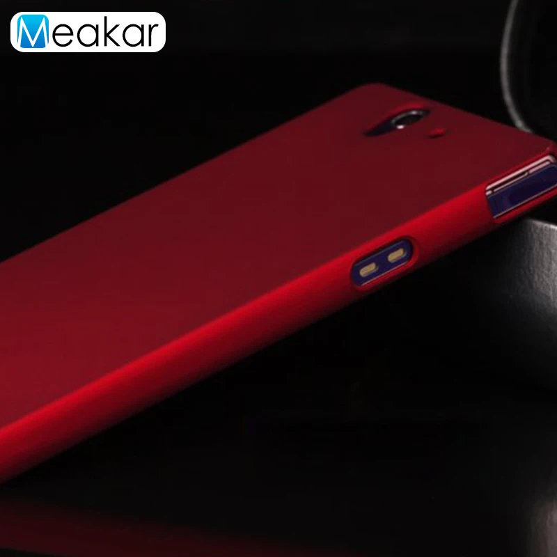 Матовый пластиковый чехол 5 0for Sony Xperia Z для C6603 L36H C6602 телефона лента на заднюю