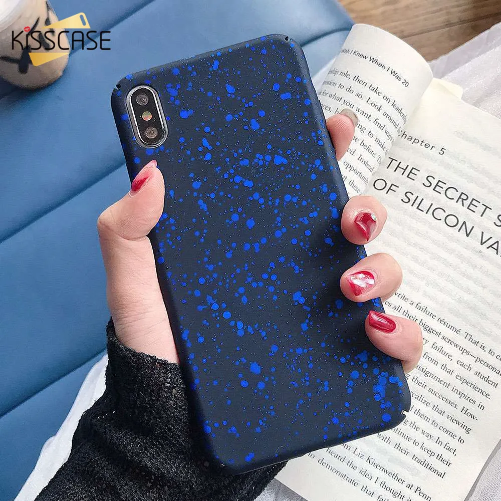 

KISSCASE Space Spot Pattern Case For Xiaomi Note 7 Mi 9 Se 9 8 Se 8 Lite 8 Hard PC Phone Case For Xiaomi Redmi Note 7 4X 4 Funda