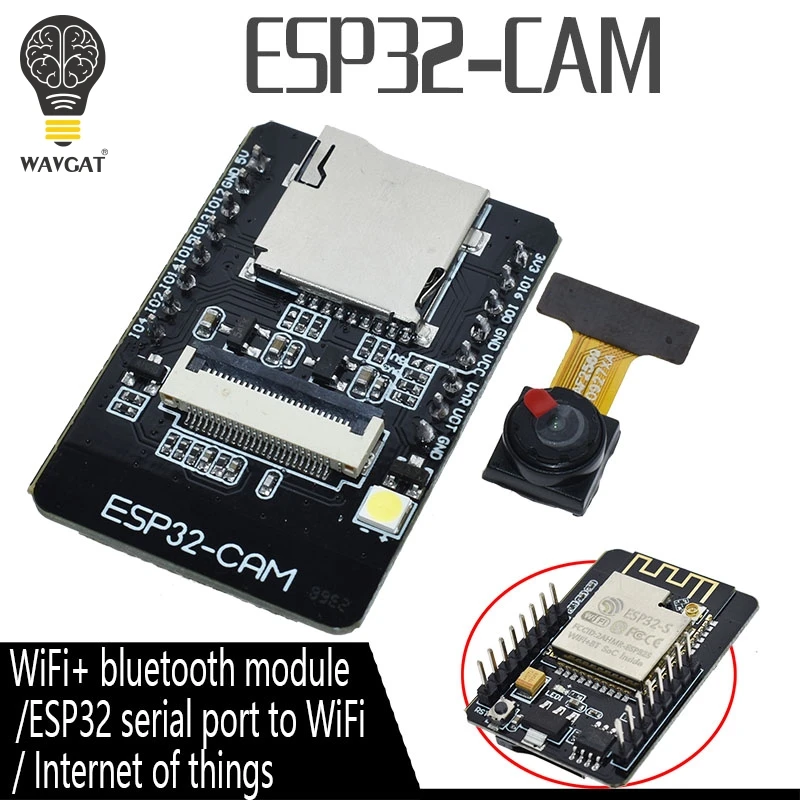 ESP32 CAM ESP 32S модуль Wi Fi серийный wi fi макетная плата 5V Bluetooth с OV2640 Камера