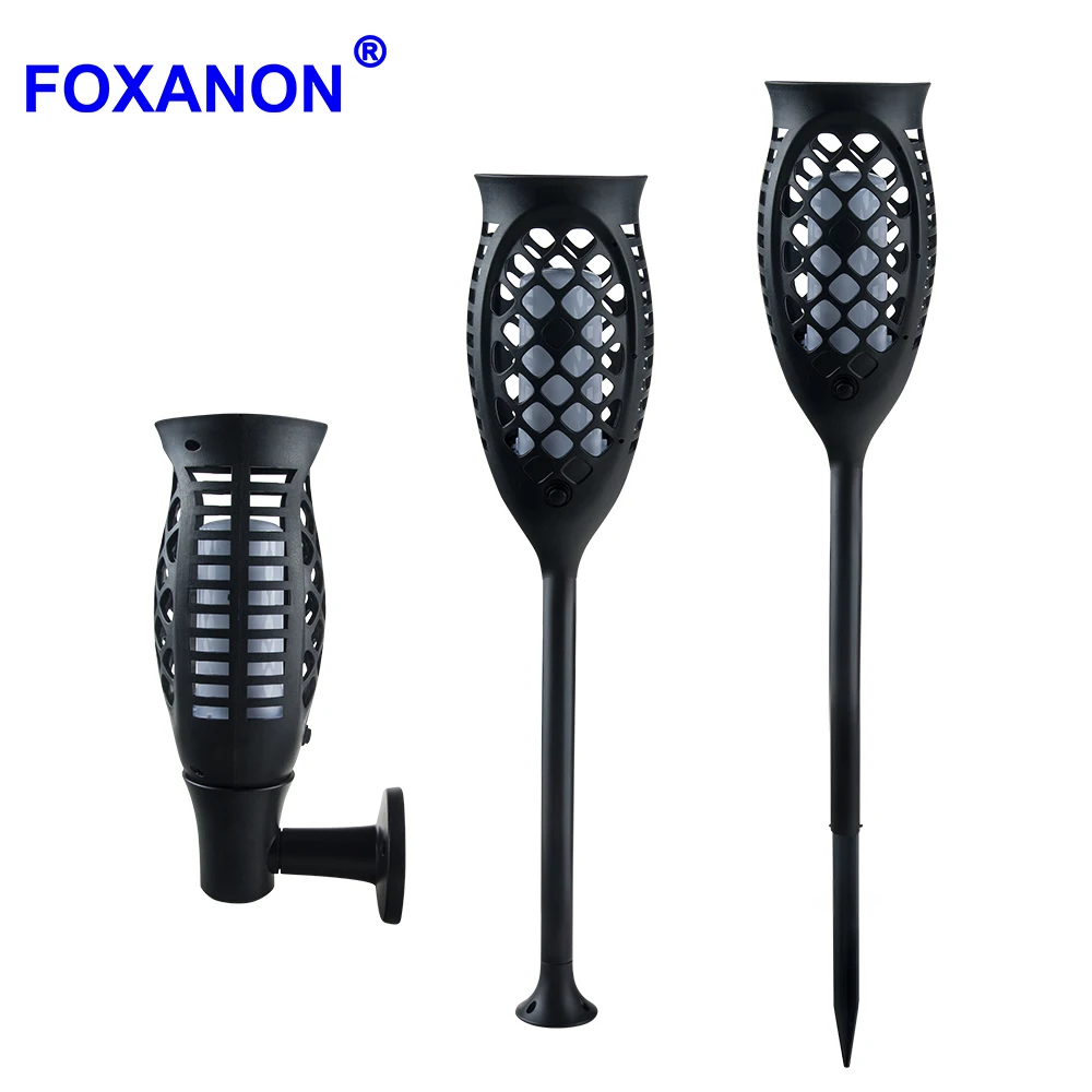 Светодиодная лампа Foxanon на солнечной батарее для сада водонепроницаемый уличный