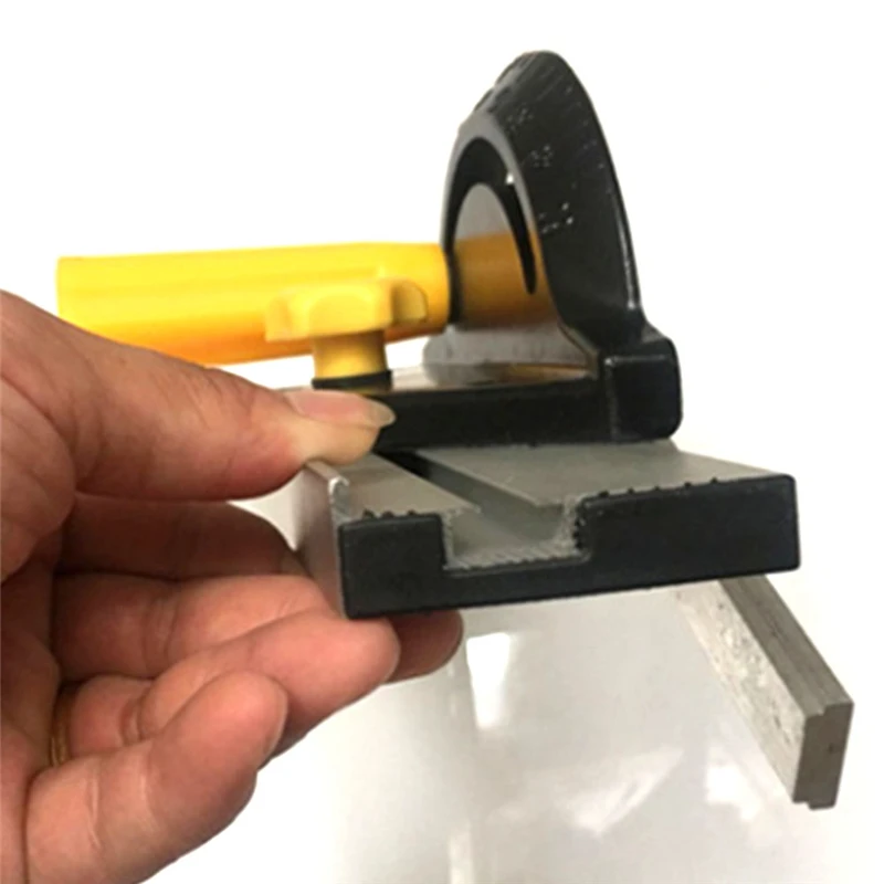 Miter Gauge And Box Joint Jig Kit With Adjustable Flip Stop Aluminum