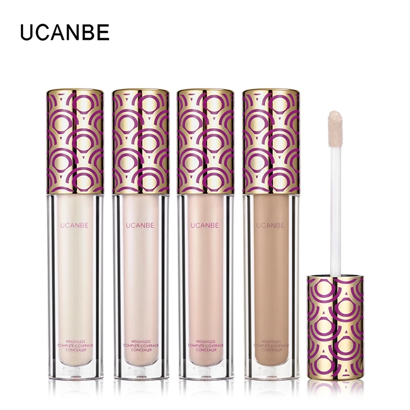 

UCANBE Liquid Concealer Cream Makeup Long Lasting Perfect Cover Face Flaws Lightweight Concealer Cream Brighten Contour Cosmetic