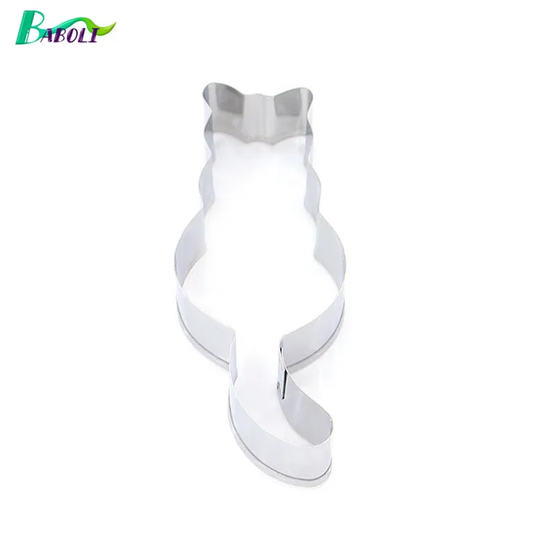 

1 Pc Stainless Steel Animal Cats Shape Biscuit Mold Lovely Cutting DIY Fondant Gingerbread Mold Cake Decoration Kitchen Bakeware