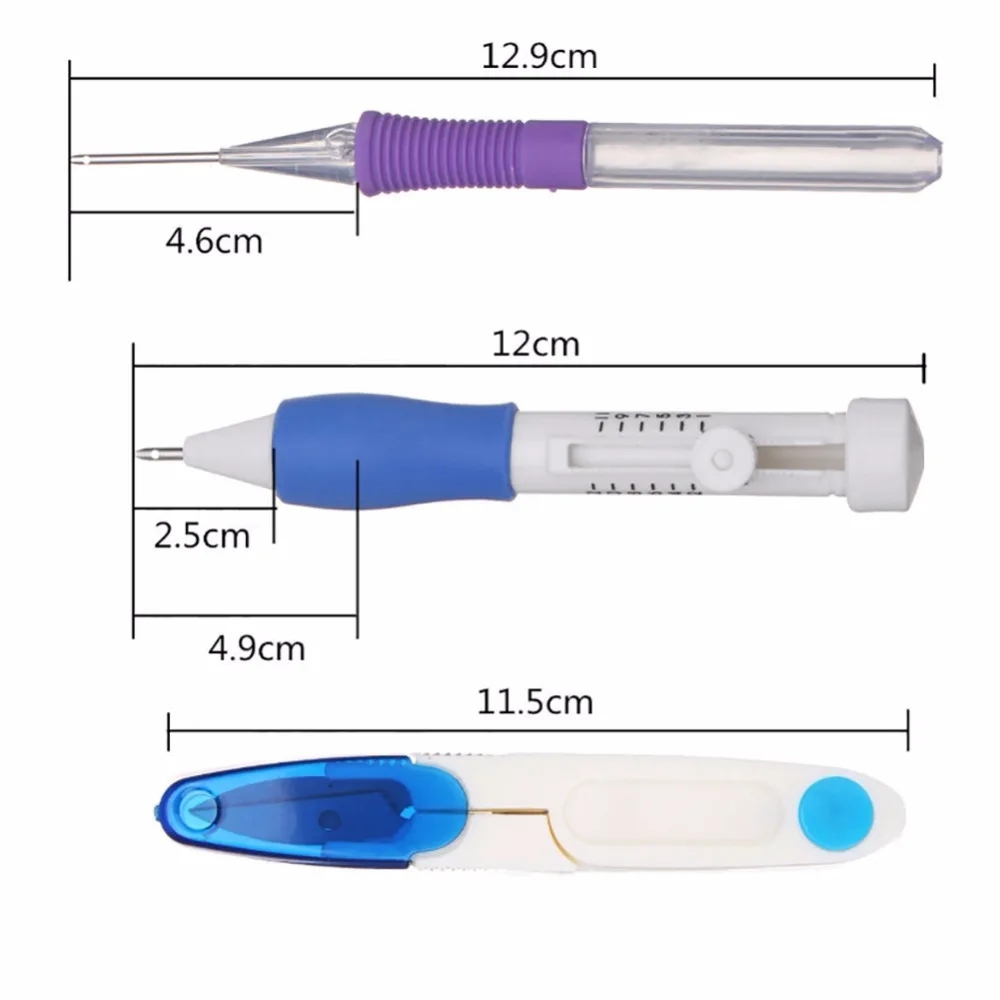 Волшебная ручка для вышивания, набор пробивных игл для вышивания, набор игл для вышивания, набор инструментов для рукоделия, швейные инструменты