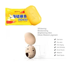 85 г Шанхай серное мыло высокоэффективное против зуда, перхоти, мыло от акне для ухода за кожей, банное мыло пузырьки противогрибковое