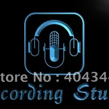 LB801-студийный микрофон для записи бар светодиодный неоновый свет вывеска домашний декор ремесла