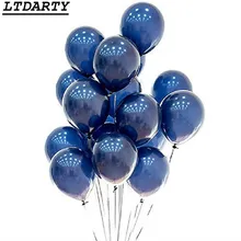 20 штук 5/10/12-дюймовый чернильный синий шары темно-синие латексные воздушные шары на день рождения Свадебная вечеринка Декор ко Дню Святого Валентина надувной воздушный шар