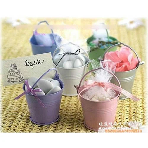 10 x Mini Cioccolato Carino Candy Bucket Keg Wedding Bomboniere e Ricordini Baci 10 x Mini Cioccolato Carino Candy Bucket Keg Wedding Bomboniere e Ricordini Baci