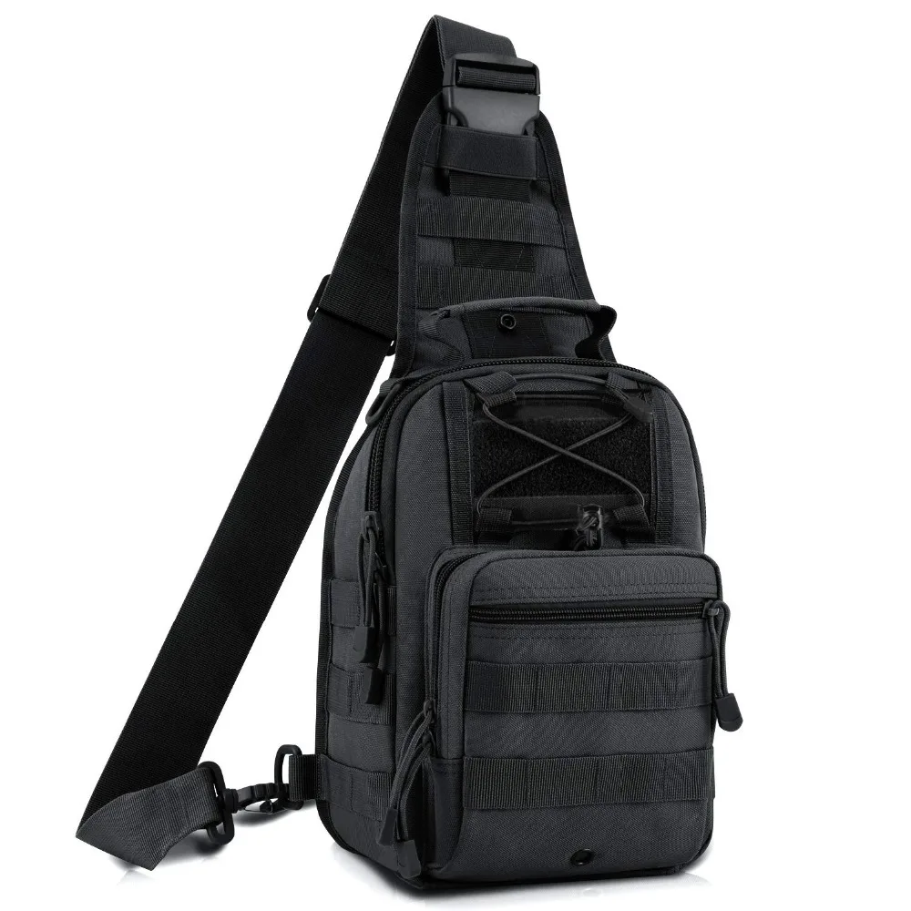EDC Molle Sling Bag военный рюкзак на плечо 600D открытый тактический Мужской рюкзак через плечо мужская сумочка