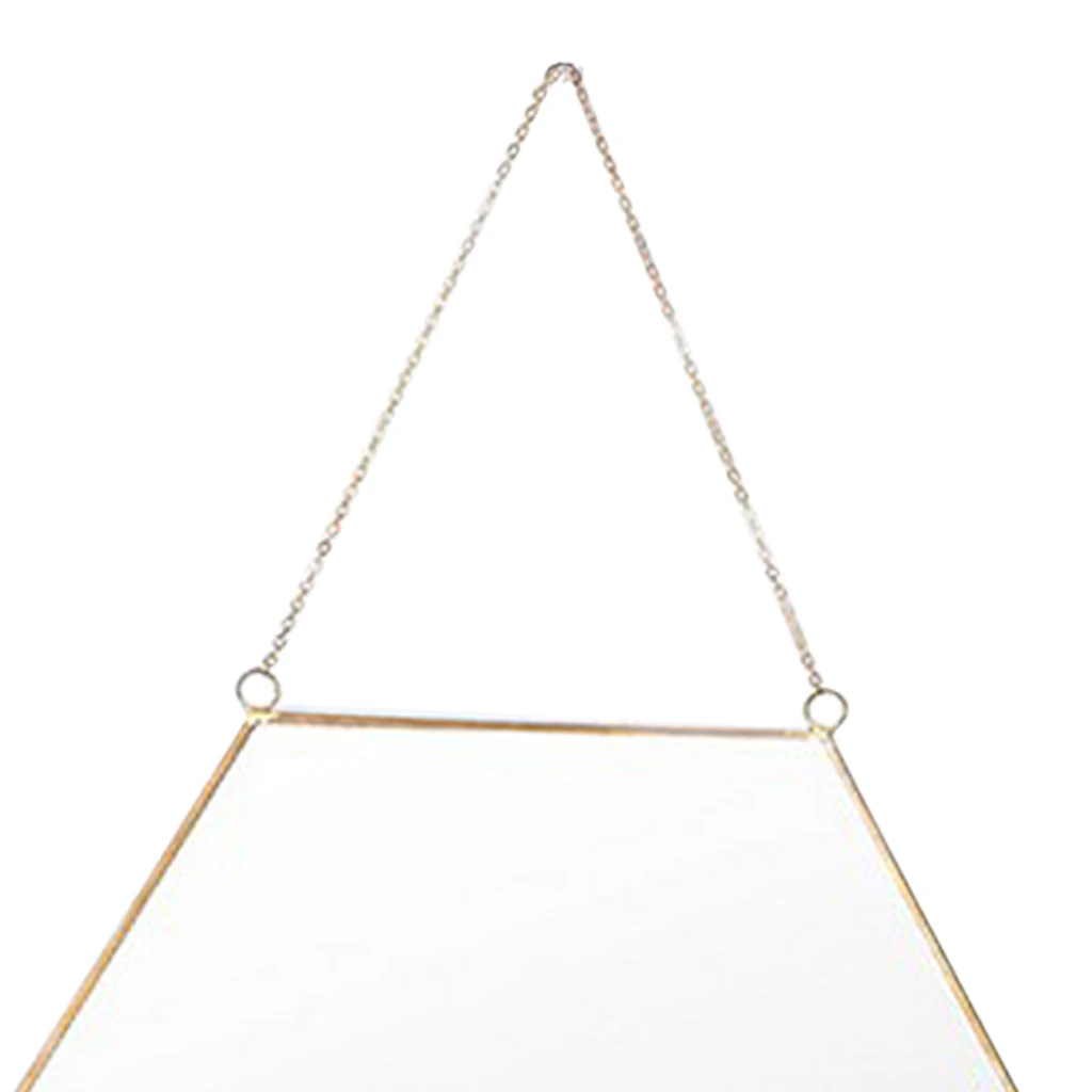 Glamour Glass Dressing Table Make Up Mirror Wall Hangings 2Pcs