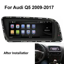 COIKA 8," Android 9,0 система авто радио для Audi Q5 2009- ips сенсорный экран стерео gps wifi Google BT Музыка 4G 2+ 32G ram