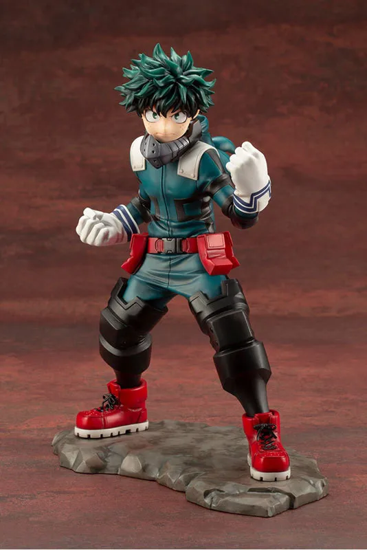 Us 14 95 My Hero Academia Izuku Midoriya Deku Standing Fighting Ver Pvc Action Figure No Hero Todoroki Shoto Bakugou Katsuki Model Action Amp Toy