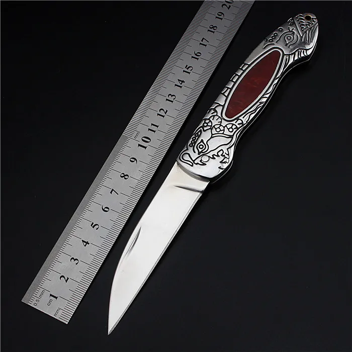 New Snake Body Hunting Knife Survival Knives Folding Blade Tactical