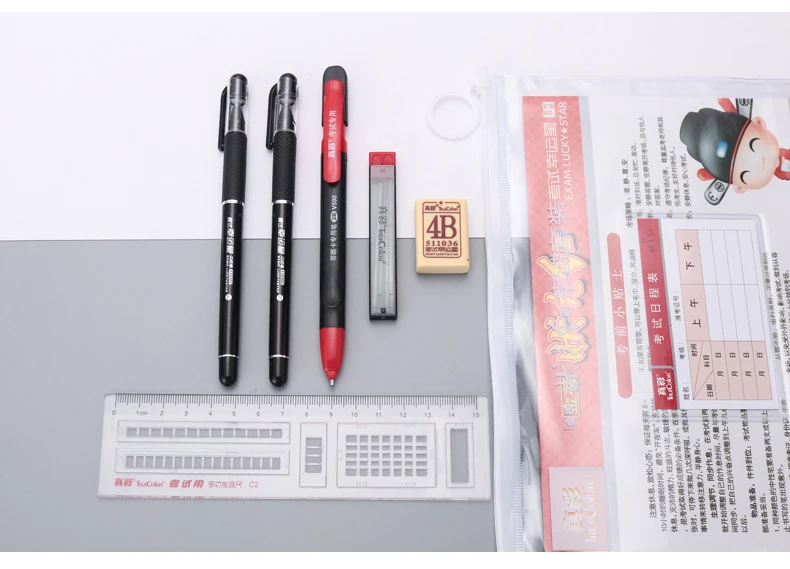 Truecolornanswer карты Pen 2b автоматический карандаш покрытием карты студент Тесты suite
