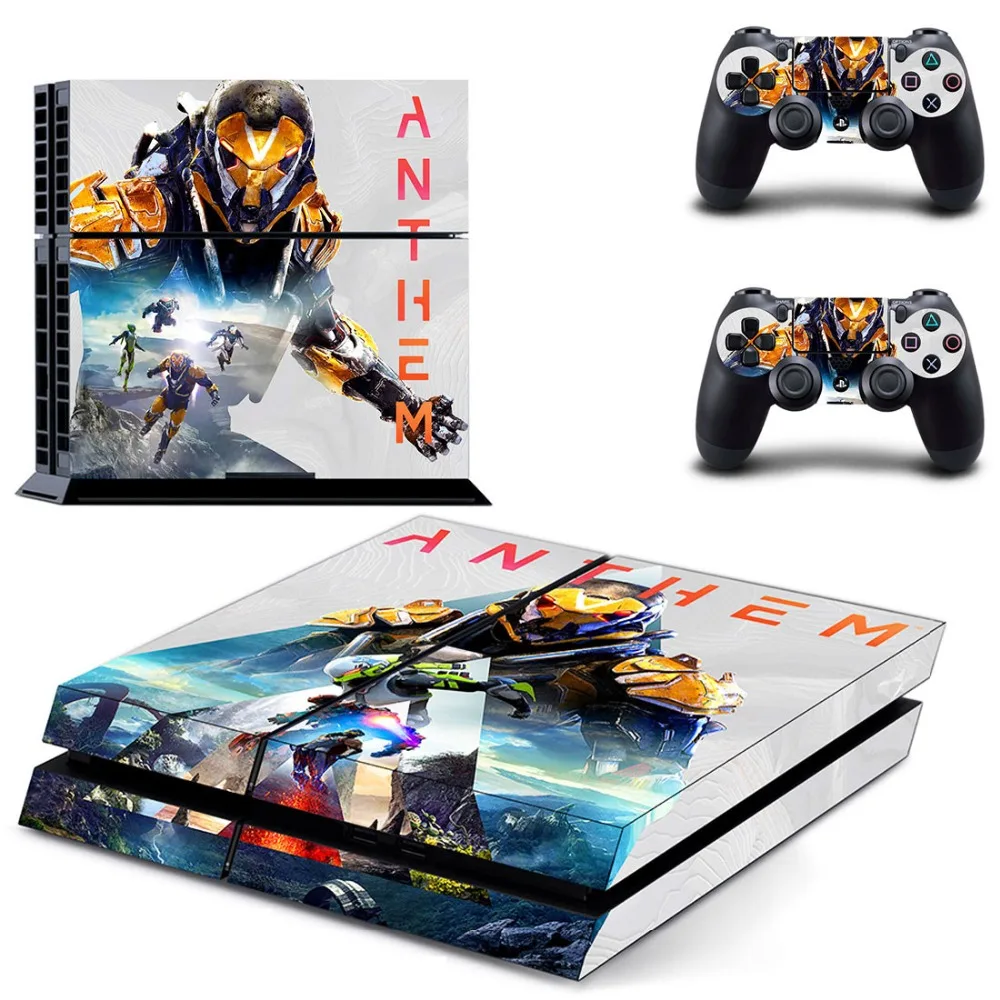 

Anthem PS4 Skin Sticker Decal For PlayStation 4 Console and 2 Controllers PS4 Skins Sticker Decal