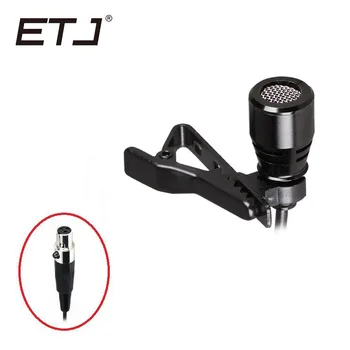 

ETJ Brand Mini XLR Clip-on Lavalier Microphone Wired Condenser Omnidirectional Lapel Microphone With 3.5mm Jack 3 Pin 4 Pin 513