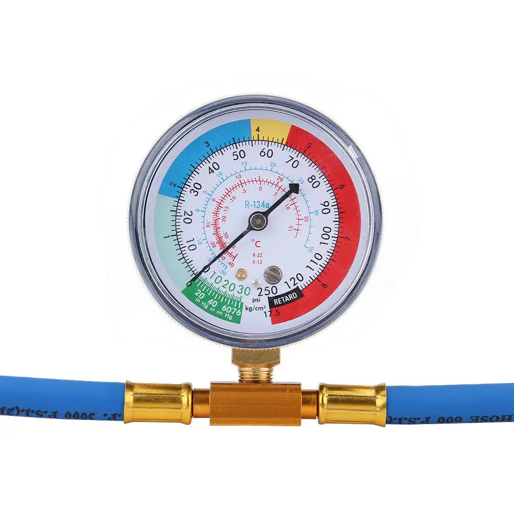 Автомобильный шланг R134A R12 для кондиционера измерительный комплект перезарядки