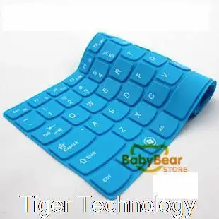 Силиконовая клавиатура coverskin для Lenovo IdeaPad F31 Y310 y330 y430 Y510 Y530 u330 V350 серии V350 V450 v550 G450 G430 g455 G530 - Цвет: blue