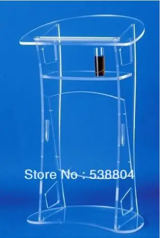 

Free Shipping acrylic desktop lectern cheap acrylic lectern Free shipping plexiglass school podium perspex pulpit clear rostrum