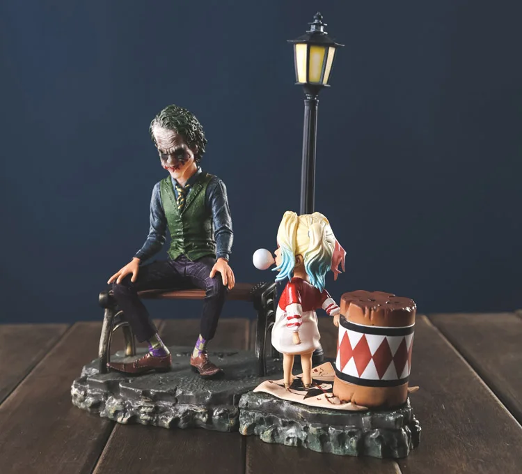 The Joker Harleen Quinzel Quinn DC Comic Super Hero Film Statue Batman Suicide Squad villain Cute F