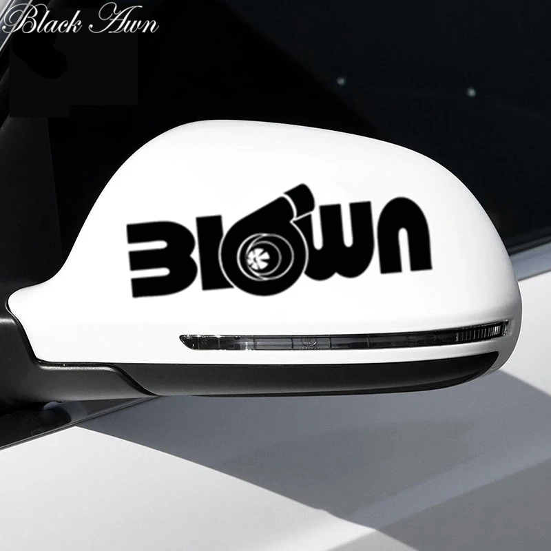 

Turbo blown boost sticker Funny JDM Drift lowered car window racing decal D053