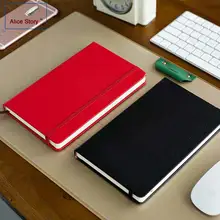 Классический блокнот формата А5, записная книжка из искусственной кожи, записная книжка, записная книжка, блокнот для школы, офиса, подарочный канцелярский блокнот, 2 цвета